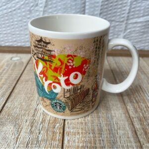 Japan Starbucks Kyoto City Mug Limited Edition Collection Made in Japan 2008